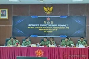 Wakil Panglima TNI Pimpin Sidang Pantukhir Seleksi Calon Perwira TNI TA 2026