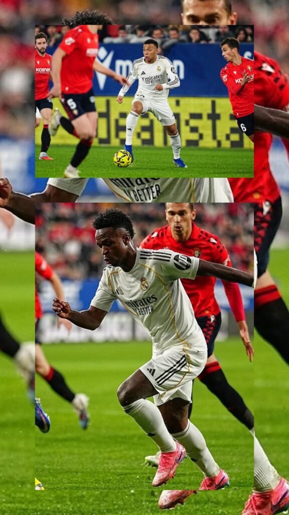Sempat Samakan Skor Lewat Vinicius, Real Madrid Tersungkur di El Sadar