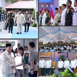 Presiden Prabowo Beri Taklimat Rapim TNI–Polri, Tegaskan Penguatan Sinergi Jaga Stabilitas Nasional