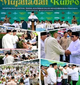 Presiden Prabowo Hadiri Mujahadah Kubro Abad Kedua NU, Teguhkan Sinergi Ulama dan Negara