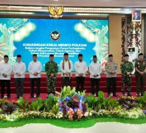 Menko Polkam Kunjungi Kodam VI/Mulawarman, Tegaskan Sinergi Jaga Stabilitas Kaltim