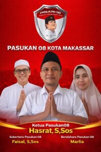 PASUKAN 08 KOTA MAKASSAR UCAPKAN SELAMAT HARI RAYA IDUL FITRI