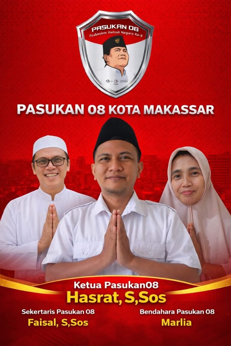 PASUKAN 08 KOTA MAKASSAR UCAPKAN SELAMAT HARI RAYA IDUL FITRI