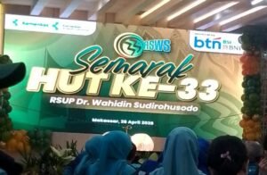 Semarak HUT ke-33 RSWS, Spirit Kebersamaan dan Profesionalisme Warnai Puncak Perayaan di Gedung Mother and Child Lantai 8
